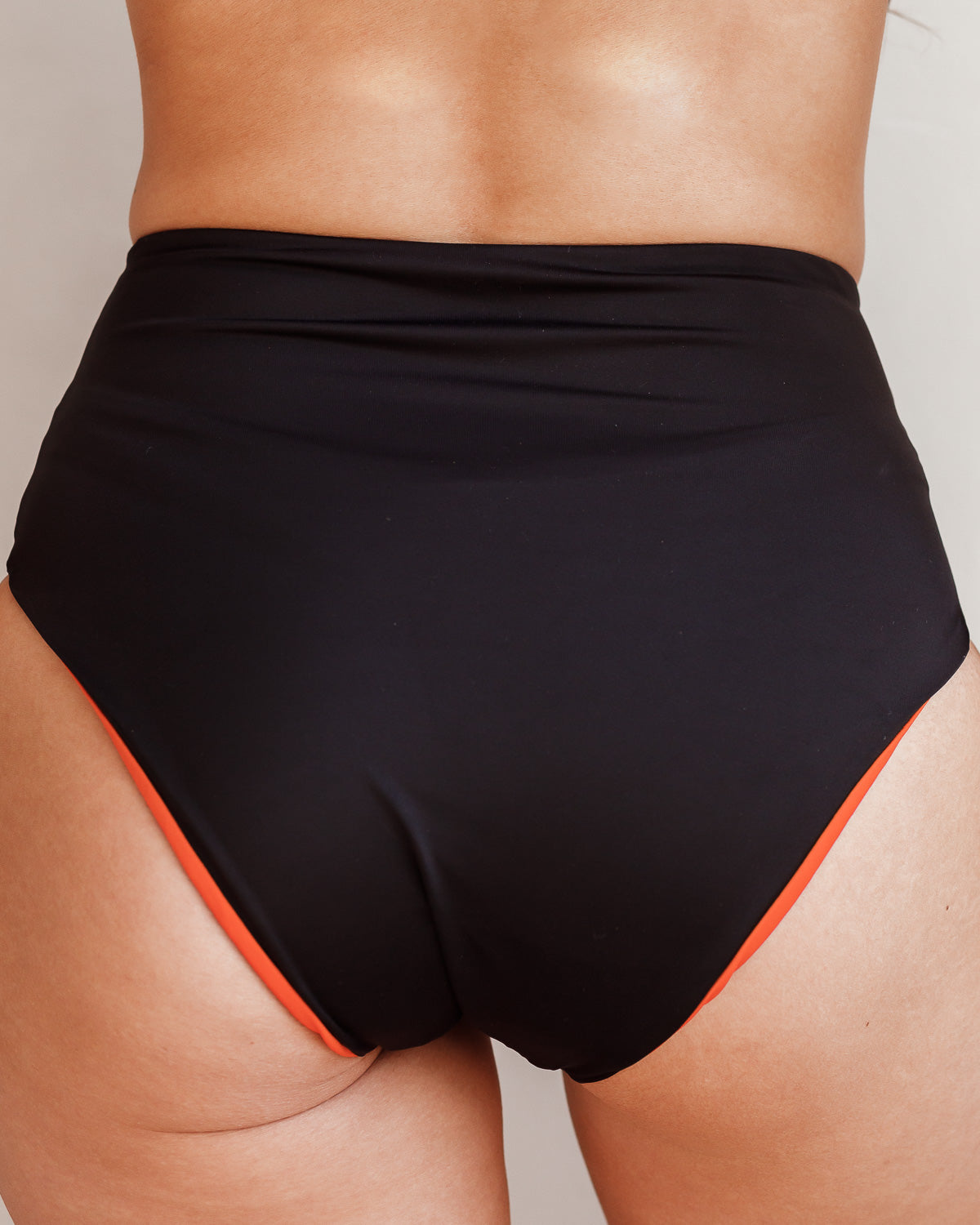 SAMPLE Bikini Bottom - Jasmine Black/Orange