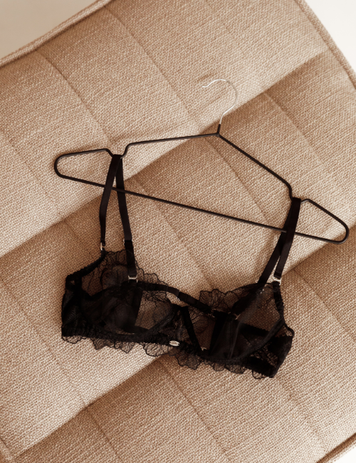 Juniper Black Outlined Bra