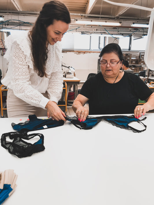 Our lingerie production in Romania
