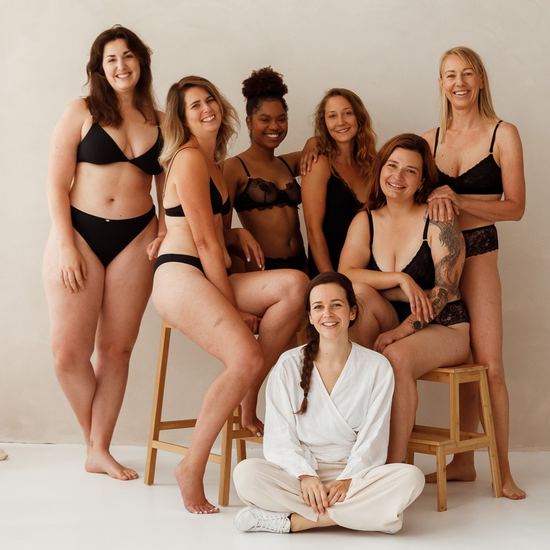 Savara means glowing from within. We create a bra revolution to make the planet smile with sustainable lingerie