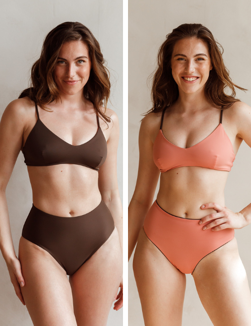 Match Jasmine Bottom Brown/Pink