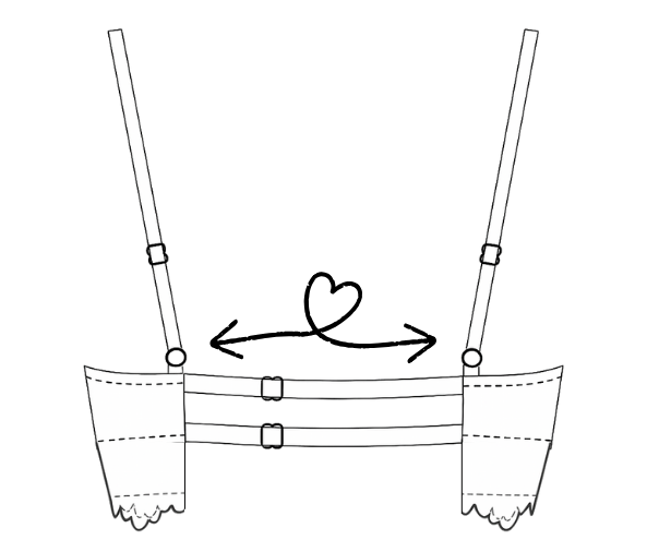 Savara Intimates | Verstelbare bh