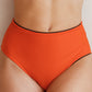 Bikinibroekje - Jasmine Zwart/Oranje