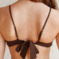 Bikini Top - Jasmine Brown/Pink