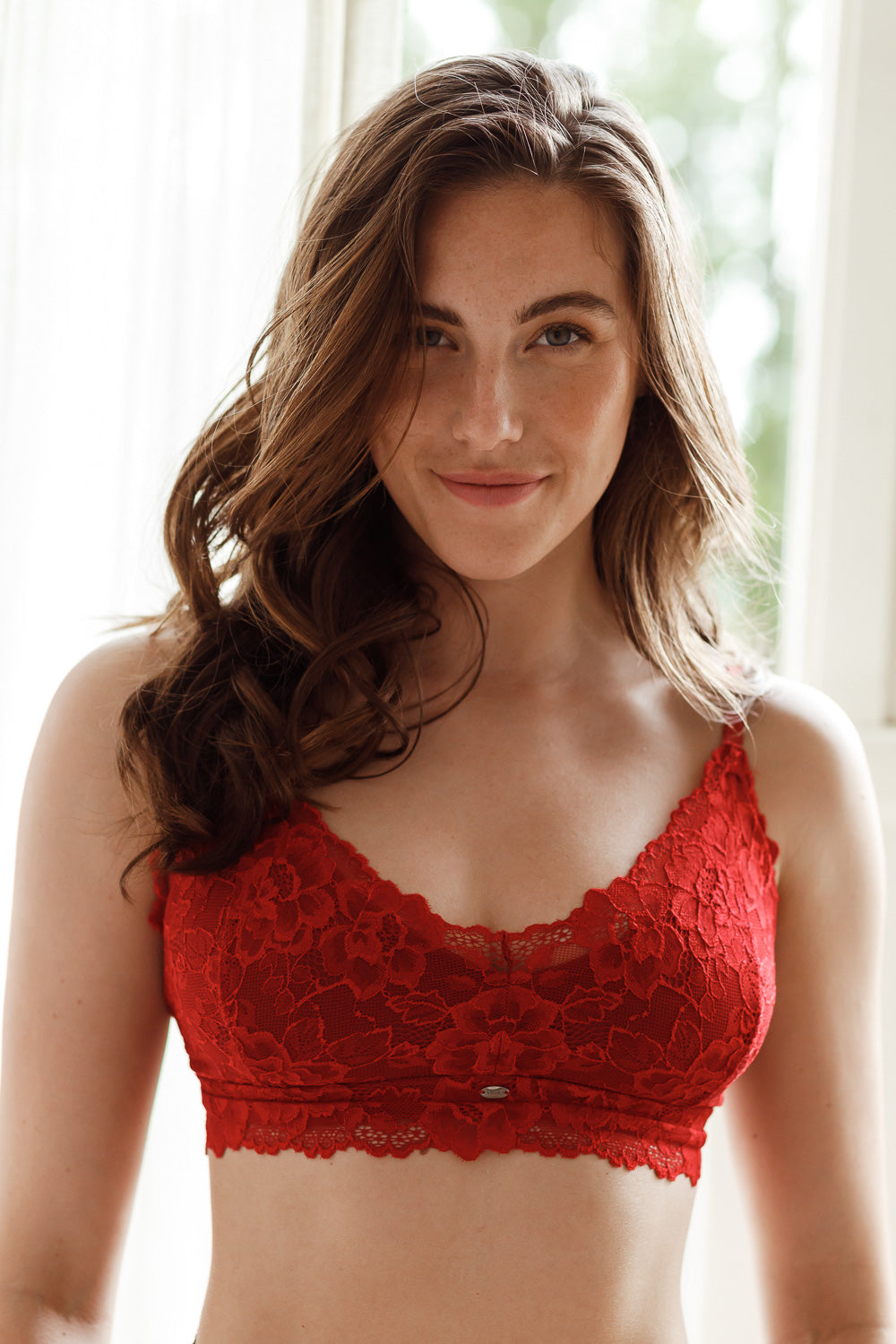 Willow Bra - Red – Savara Intimates