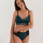 Lace Bra - Willow Green
