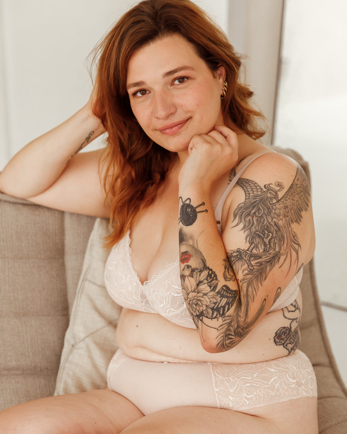 Aveline Pink Lined Bra