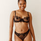Juniper Black Mid Waist Slip