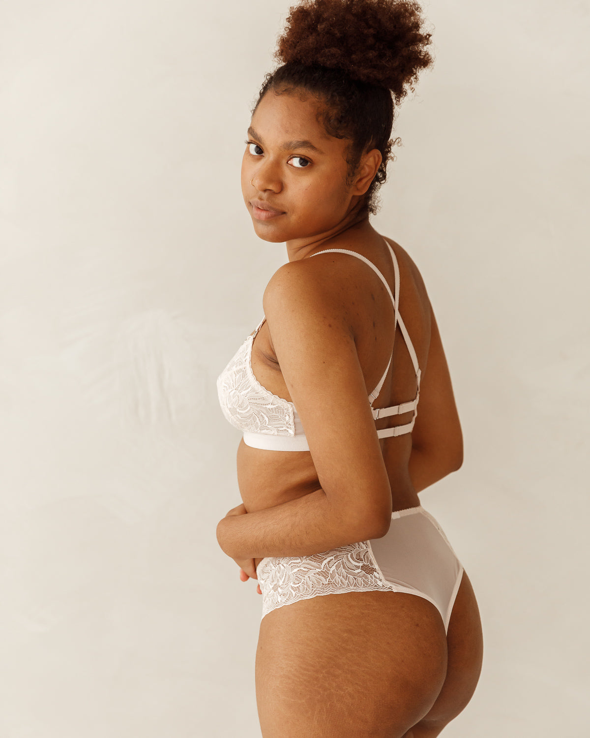 Aveline Pink High Waist Slip