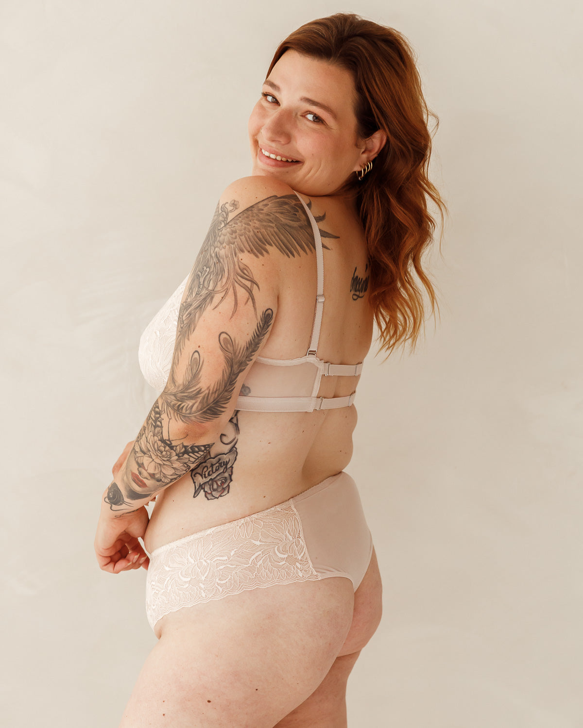Aveline Pink High Waist Slip